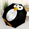 1 Stück Pinguin Automatisches Öffnen/Schließen, Ganzjahres Tragbarer Faltbarer Regenschirm, Reise, Alltag, Formelle Anlässe - Kompakter Luxus Sonnenschirm, Outdoor-Accessoire, D