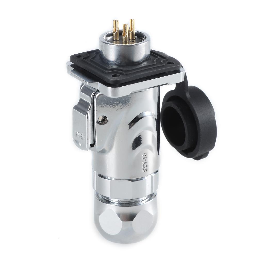 LP16 with LP13 Socket Fast Locking Aviation Connectors For Industrial LED Lights Multiple Functional Precise