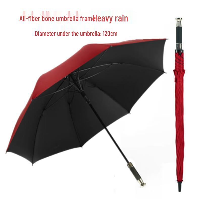 Ximengyuan Large Windproof Straight Umbrella
