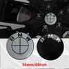 7 New BMW Badge Logo Front and Rear Logos 82mm 74mm  4 68mm Wheel Covers+46mm Steering Stickers Complete Car Badge Kit.