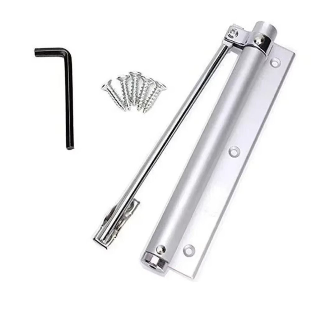 Lightweight Automatic Door Closer Stainless Steel Door Closing Hinge Office Use