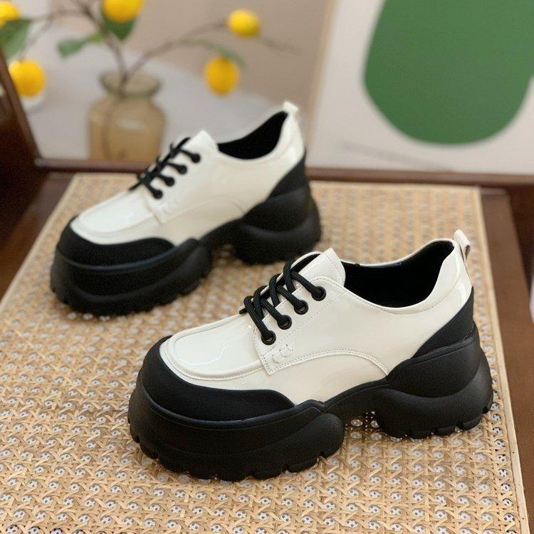 [Ushilai] British Style French Platform Single Shoes Women's Autumn 2025 New Fashionable Versatile Mary Jane Shoes