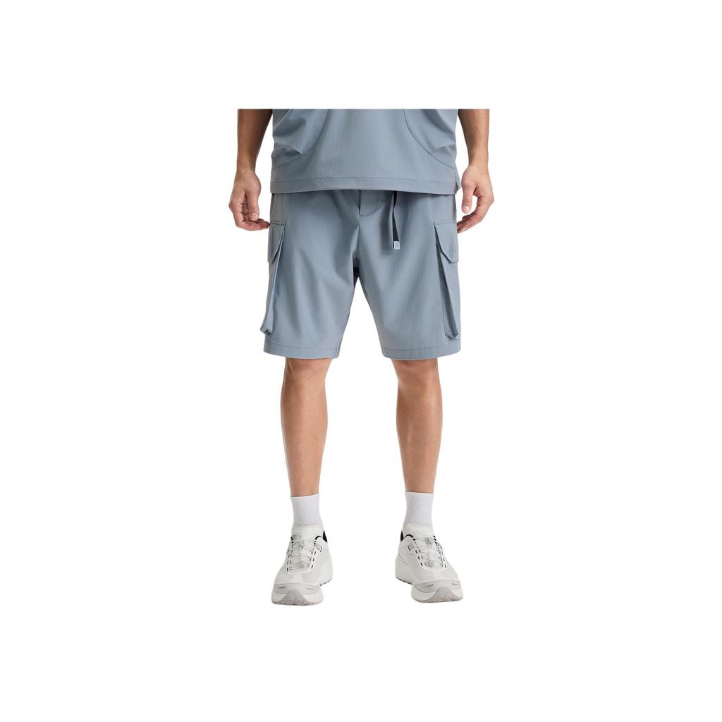 New FILA Fitness Cargo Shorts Men's Storage Mist Blue A51M521802F-BU