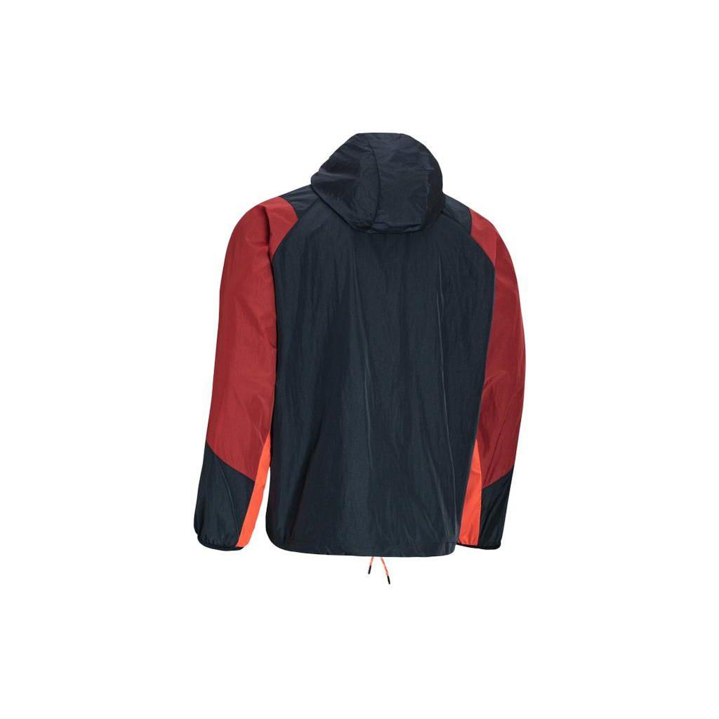 Under Armour Color Block Logo Print Hoodie Men Gray 1377183-044
