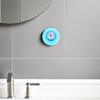 Silent Operated Waterproof Bathroom Clock Suction Cup Wall Mount Shower Timer Mirror Clock for Kitchen Toilet