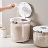 5/10 Kg Rice Bucket Insect Proof Grain Storage Tank New Rice Storage Jar  Kitchen Utensil