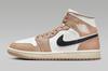 BQ6472-103 Nike Air Jordan 1 Mid Desert (Women's)