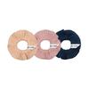 Aube Nuit Soft Knit Ruffle Hair Scrunchie Soft Peach S