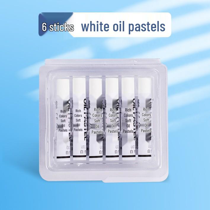 Dan Ke Lin Third Gen Super Soft 36-Color Oil Pastel Set - Advanced Gray White Oil-Based Crayons