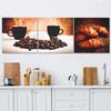 Set of three pictures canvas print Coffee Cake