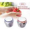 Hot & Cold Tap Top Head Faucet Cover Chrome Plated Replacement Set Kitchen Bathroom Faucet Handle for Basin/Bath Sink Tap Parts