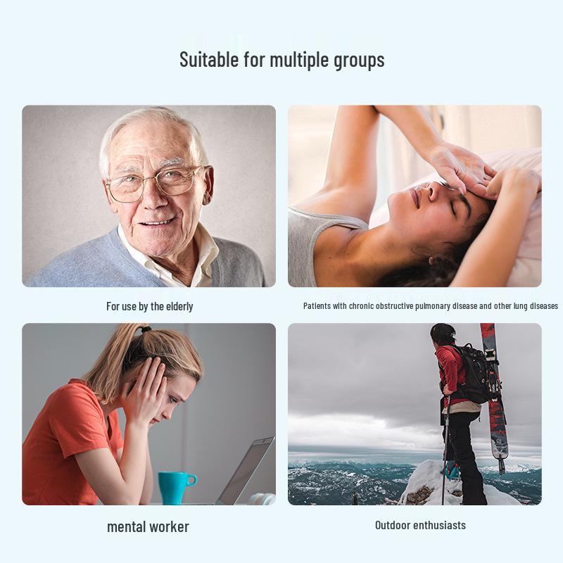 LK87 Fingertip Pulse Oximeter - Digital Display Oxygen Saturation Monitor