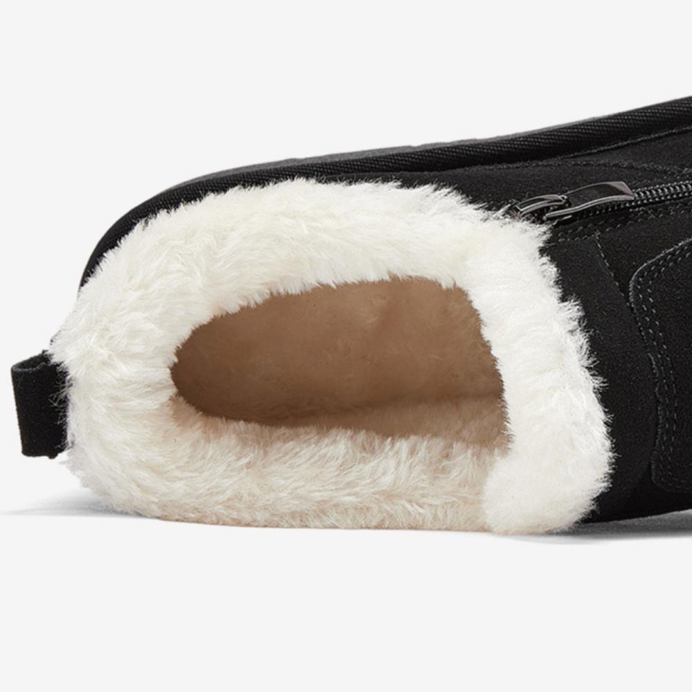 Warrior Men's Snow Boots Warm Thickened Fleece Men's Shoes Cotton