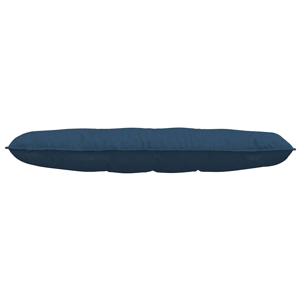 Back Cushion Blue 140 x 19 x 50 cm Fabric