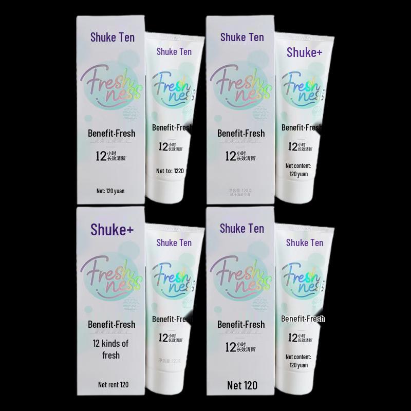 

Sucker Probiotic Toothpaste - U-Clean Fresh (4-Pack)