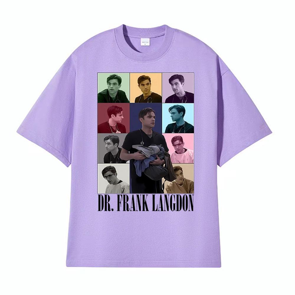Dr Frank Langdon The Eras Tour T-Shirt Herren Damen Kleidung Heißer Verkauf Mode Übergroß Hohe Qualität T-Shirts Kurzarm T-Shirt