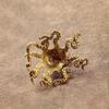 Handicraft Gift Microcarving Home Decoration Bronze Crafts Tea Pet Bronze Ware Octopus Statue