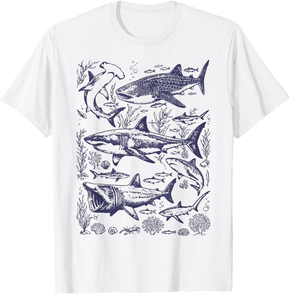 Shark Wildlife Ocean Sea Animal Marine Animal T-Shirt