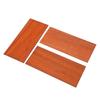 3Pcs Guitar Veneer Sheet Wood Grain Mahogany Guitar Veneer Plate Accessory for Decoration