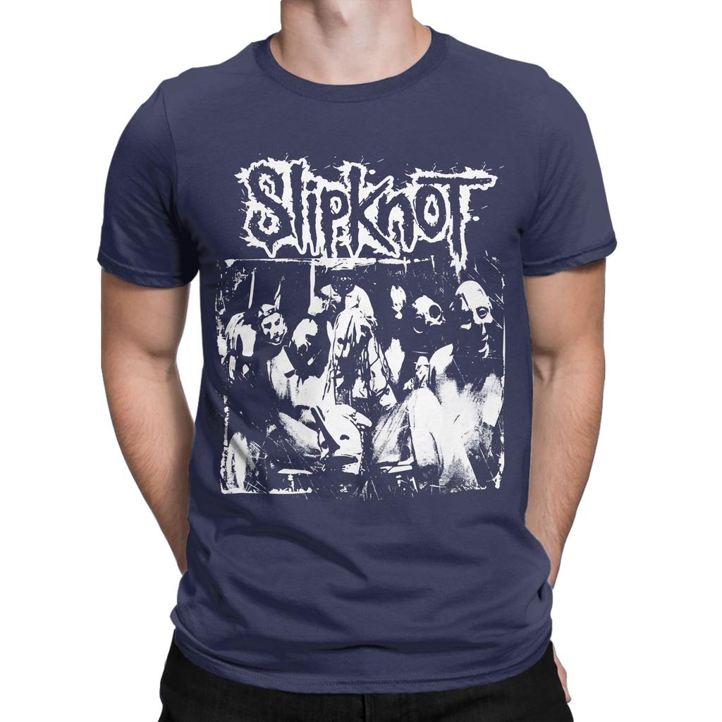 Slipknot Splatter Portrait Graphic Design Graphic 100 Cotton Tshirt Slipknot Tops Tees For Unisex