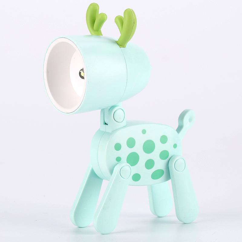 Spotted Puppy Mini Night Light - Cute DIY Cartoon Lamp for Desk