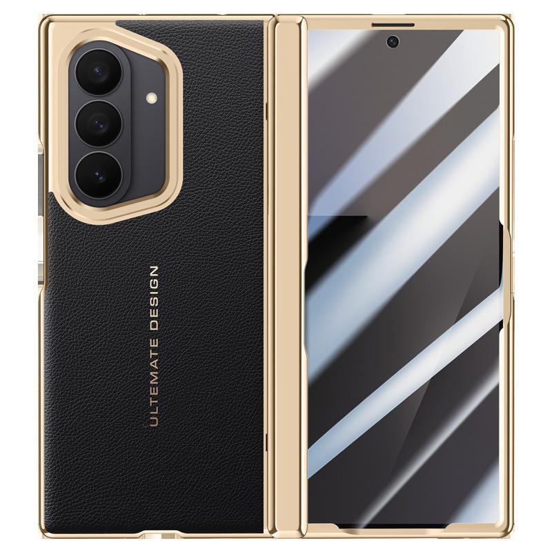 Applicable to Samsung Z fold1ultra mobile phone case magnetic hinge lens holder case film Z fold1 protective case