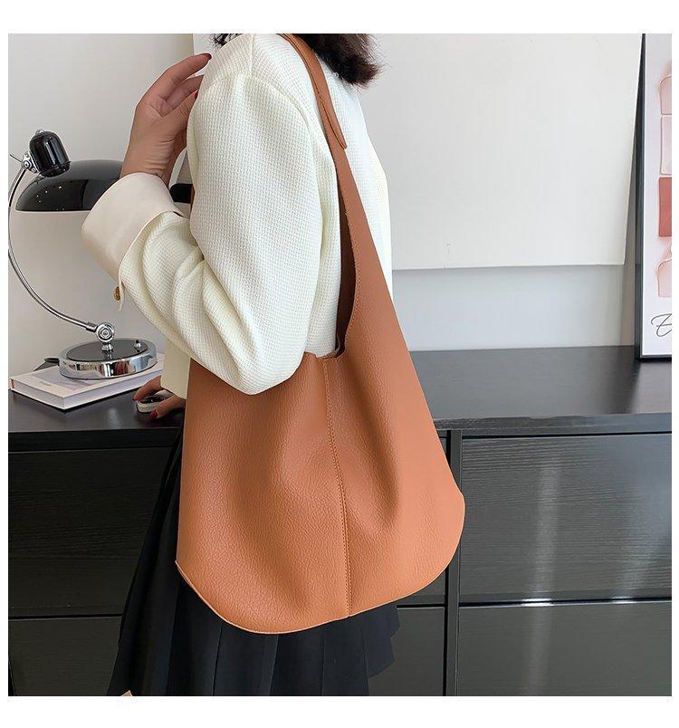 Vintage Tote Bag for Women Shoulder Bags Large Capacity Shopping Bags Fashiable Versatile Designer Bag Class Bags for Girl Sac