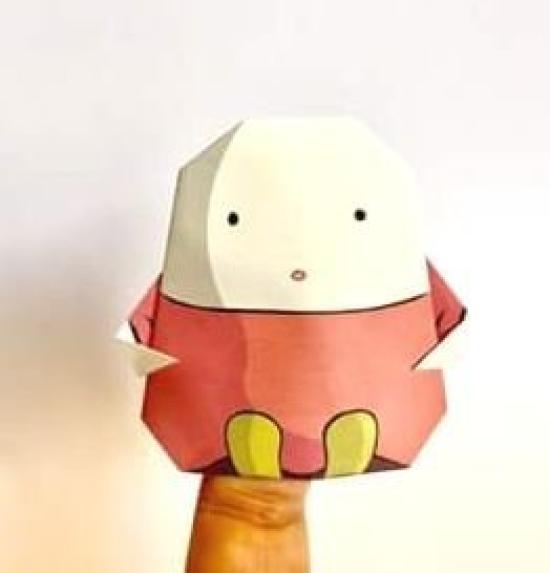 Ghibli Museum Exclusive Finger Puppet Origami Set Neighbor of the Valley of the Castle in the Delivery [My Totoro, Nausicaä Wind, Sky, Kiki's Service]