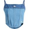 adidas Originals Ksenia Schnaider Fashion Sports Tank Top Women Tops Light-Blue IW5671