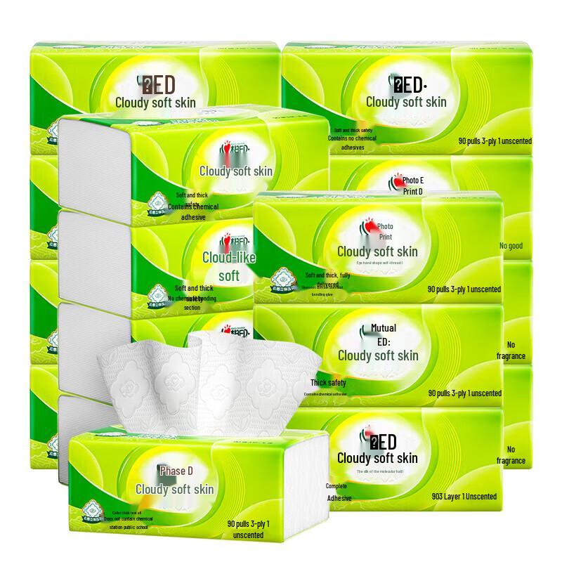Mind Act Upon Mind Cloud-Soft Facial Tissues