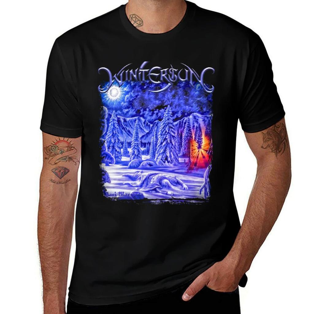 T-shirt Wintersun vestiti estivi lusso designer affliction camicie vestiti per uomo