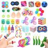 Losowa Torebka z Tajemniczymi Zabawkami Fidget dla Dzieci Tanie Zabawki Sensoryczne Odstresowujące Prezenty dla Osób z Autyzmem ADHD Spinner Fidget Miękki Zestaw