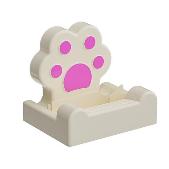 Pot Lid Stand Tableware Storage Rack Cat Palm Shaped Multipurpose Spoon Spatula Holder Kitchen Organizer Decor