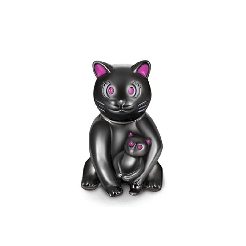 European New Copper Cute Animal Dogs, Cats, Elephants Pendant Suitable For Original Bracelet Diy Charm Jewelry