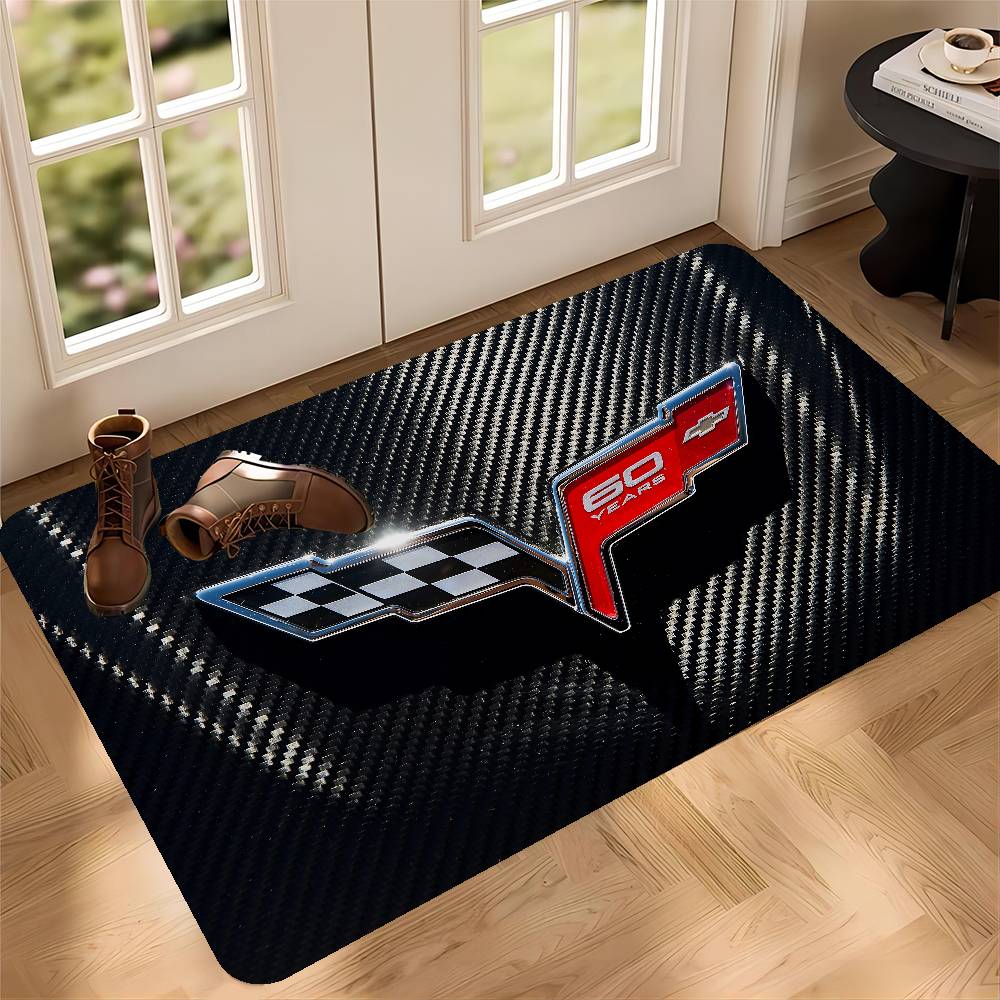 C-Corvette Entrance Door Mat Nordic Style Home Doormat Bathroom-Toilet Mats Bedroom Hotel Decor Mat