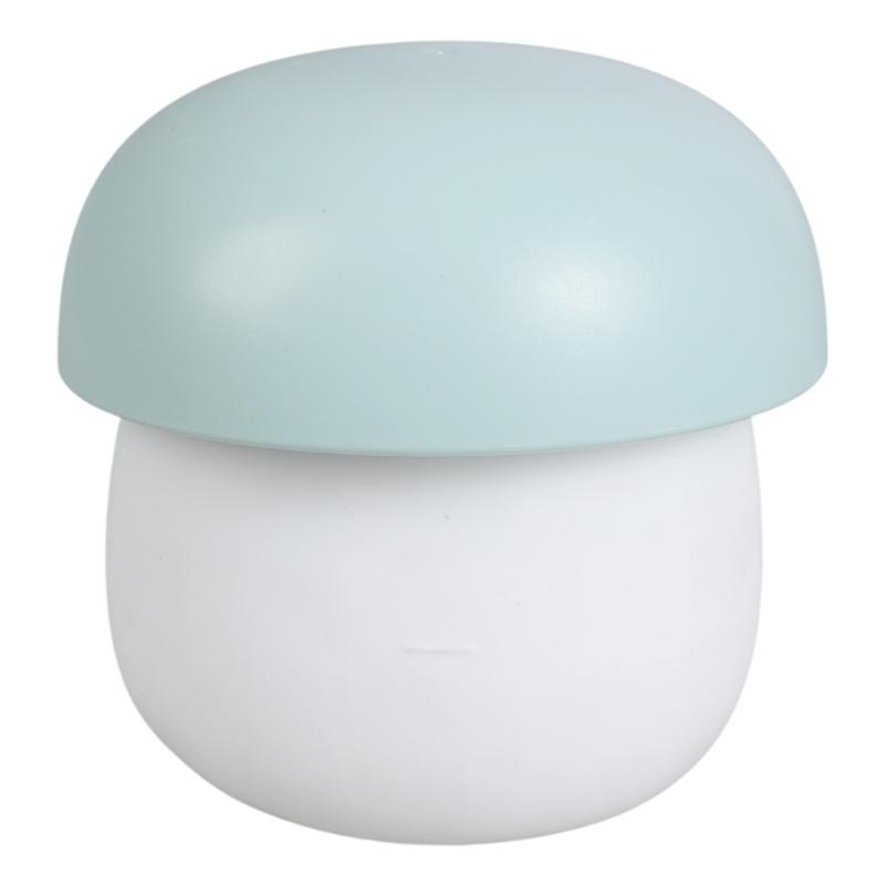 Silicone Ice Cube Tray Mushroom Shaped Ice Bucket Ice Cube Silicone Molds Portable Ice Cube Tray with Lid for Drinkings синий