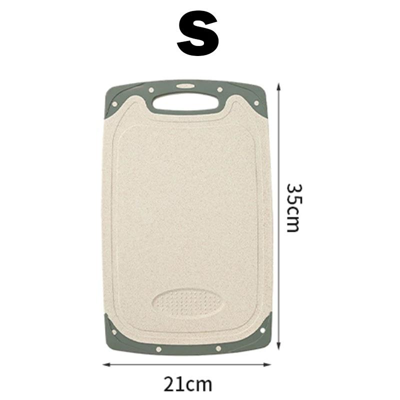 Cutting Board Non Slip BPA Free 13.7 x 8.2 Multi Use Kitchen Chopping Board for Cutting Slicing Dicing Food