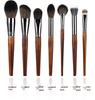 18-Piece Ultra Soft Animal Hair Makeup Brush Set: High-End Professional Eyeshadow Brushes