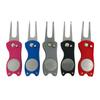 Golf Divot Reparaturwerkzeug Magnetischer Ballmarker Faltbares Green Fork Werkzeug Golf Zubehör Männer Frauen Golfer Enthusiasten Geschenk