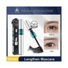 QIC Lash Volumizer 4D Fibre Waterproof Long Lasting Mascara 2 in 1 Brushe