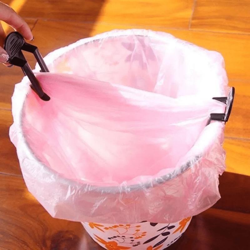2/6Pcs household garbage clip prevents garbage bags from falling off clip garbage bags clip garbage bag fixer