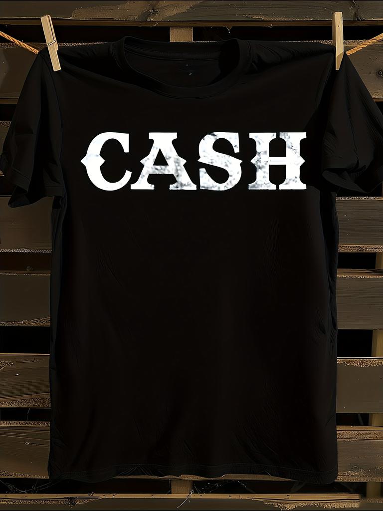 Vintage Distressed CASH Graphic T-shirt
