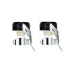 2Pcs Creative Fresh-keeping Wine Bottle Stopper Stainless Steel Reusable Champagne Bottle Cork Leak Proof Wine Bottle Cap Home