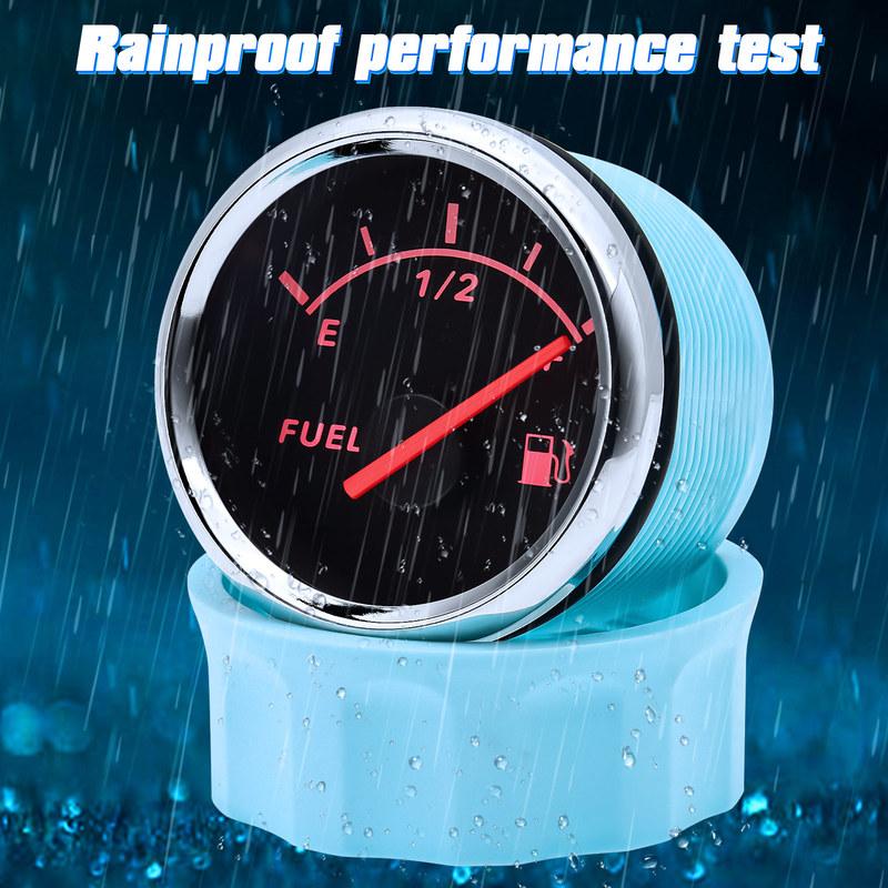 240-33ohm  Fuel Level Gauge Stainless Steel Marine Fuel Level Gauge Sensor 100mm-600mm for Car Boat  Indicator E-F Range
