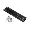 36pcs 260mm Bicycle Spokes with 14mm Spoke Caps Universal Fit Replacement Bicycle Spokes Black