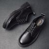 Newest Classic Business Men'S Dress Shoes Fashion Platform Shoes Formal Wedding Shoes Men Lace-Up Black Office Oxford Shoes For Men