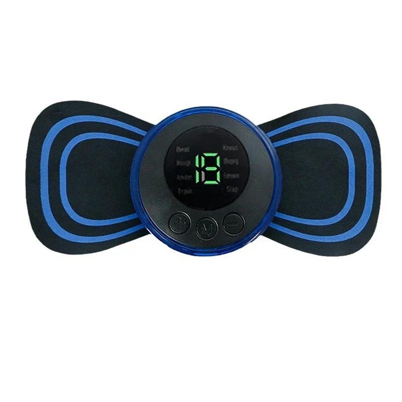 Intelligent Mini Electric Neck Massager Charging Portable Shoulder and Neck Neck Massage Patch with Multiple Adjustable Levels