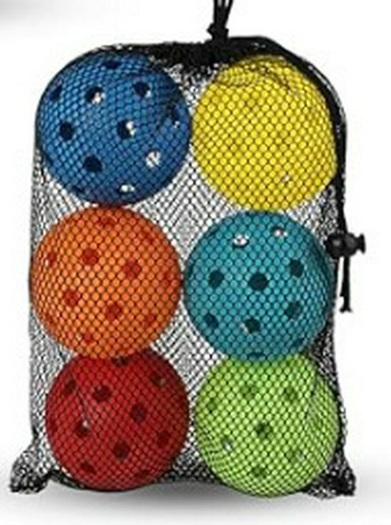 74mm Luminous Pickleball, 40-Hole Rotational & Injection Molded