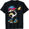 Dabbing Fußball Eis Drip für Jungen Lustiges Fußball Kinder T-Shirt