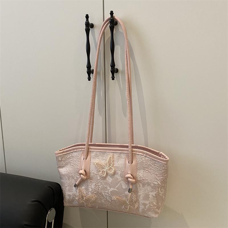 Popular Super Hot Commuter Bag Women's 2025 New Summer Popular Fashion Shoulder Bag Sweet Versatile Tote Bag